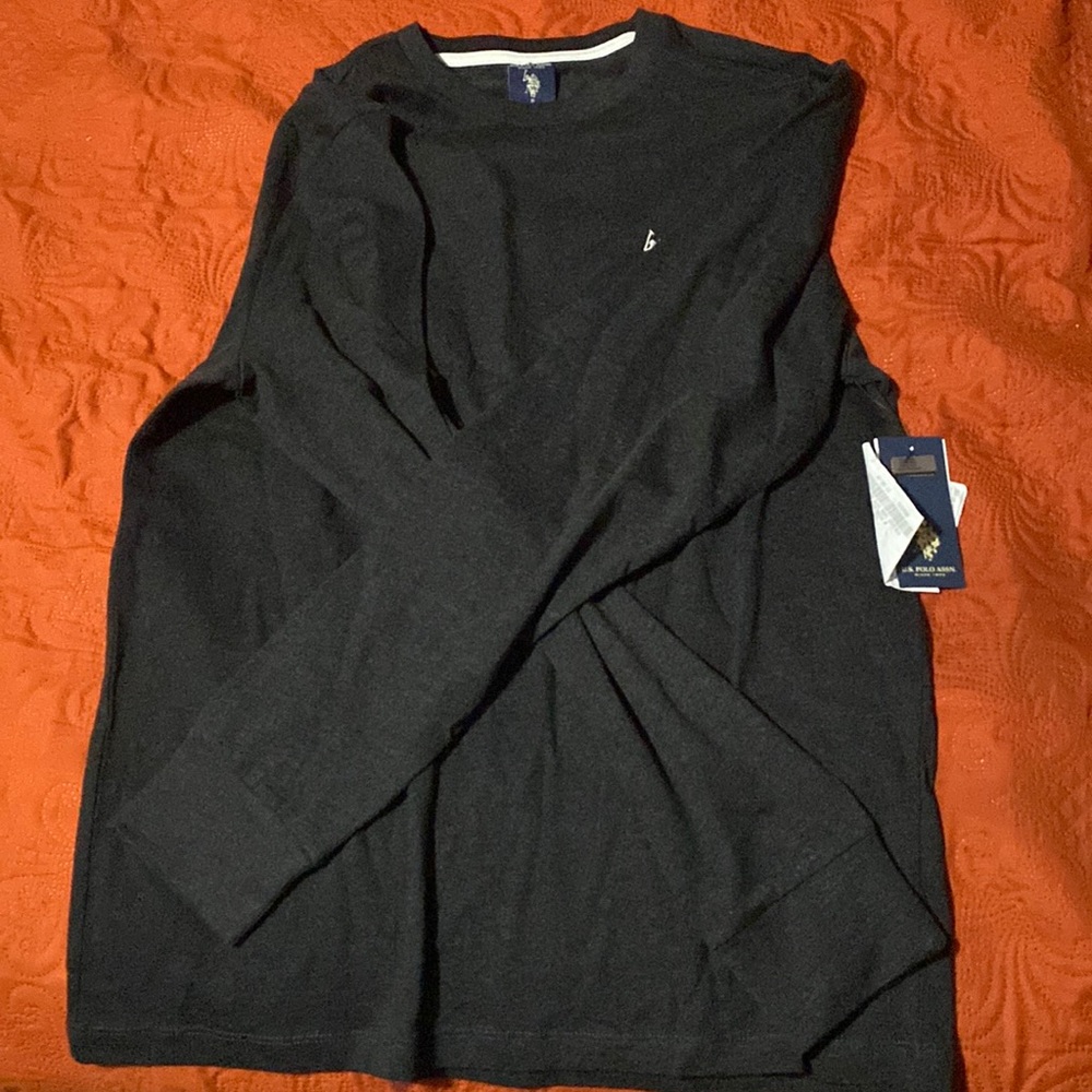 polo assn dark grey